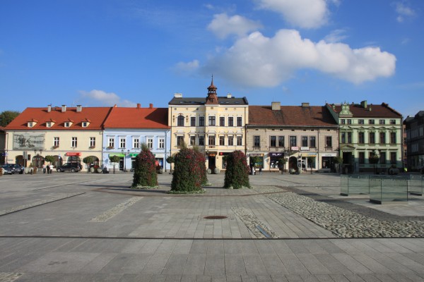 Market square in Oświęcim | 