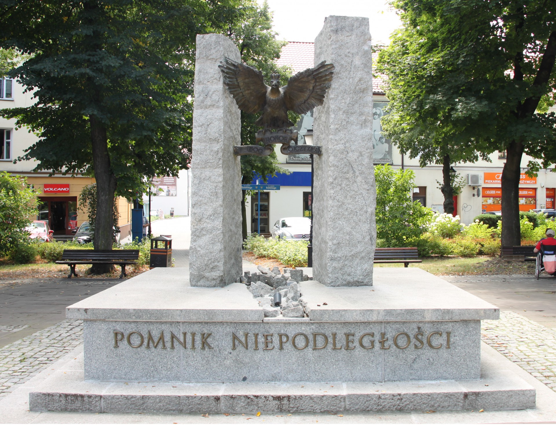 Pomnik Niepodległości | Foto: CIT Oświęcim